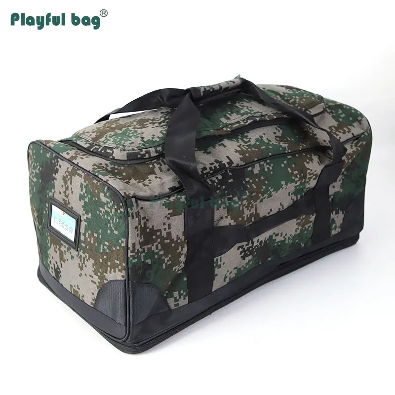 Playful bag Camouflage Backpack Waterproof Travel Handbag Portable Mountain Hiking Luggage Backpack AVA38