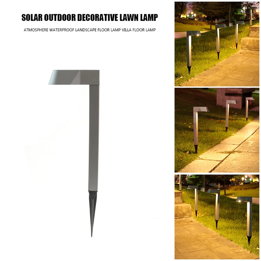 

Декоративные фонари для газона, водонепроницаемые прочные СВЕТОДИОДНЫЕ светильники на солнечных батареях, 2 шт., автоматическое освещение ...