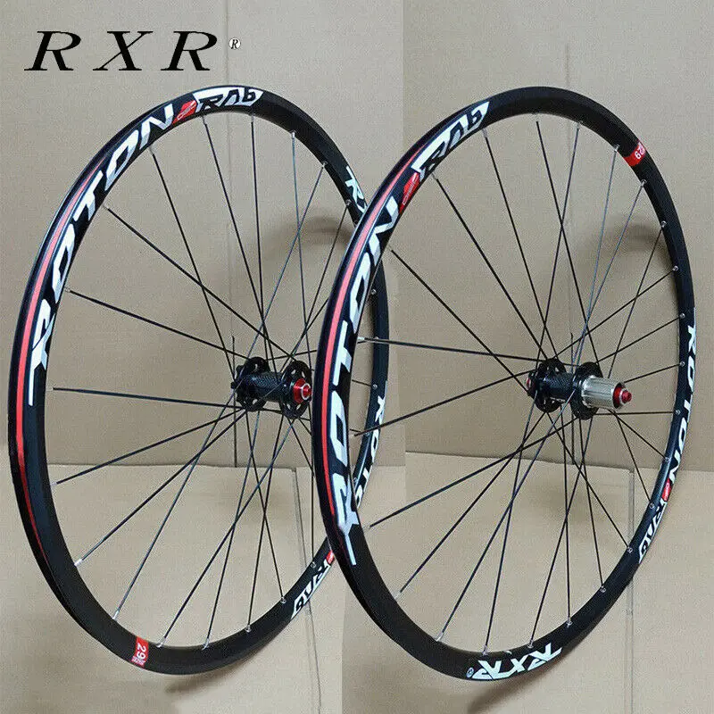 

RXR Carbon Hub Wheelset RA6 MTB 100/135mm QR Bicycle Wheel Front/Rear 26/27.5/29" Disc Brake 7-11 speed Cassette Wheel Set parts