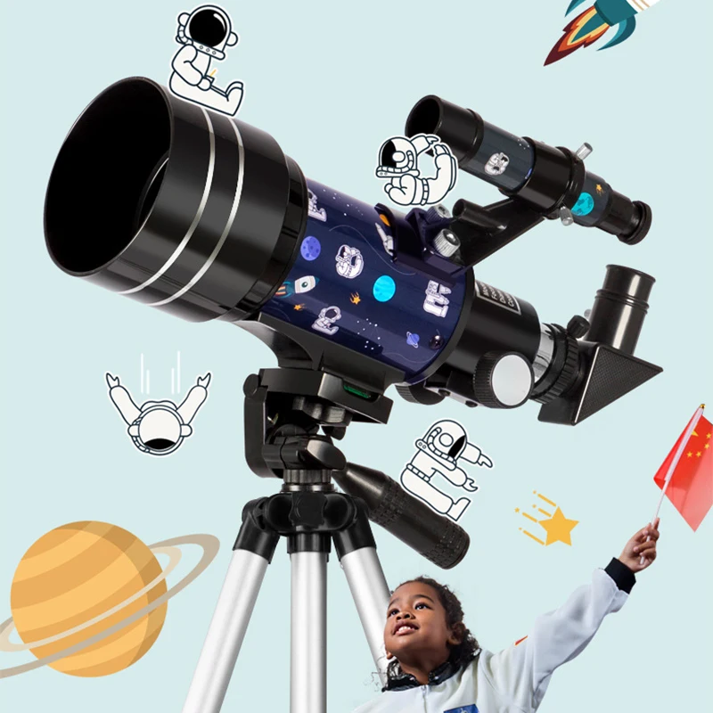 36070N Astronomical Telescope for Kids Portable Refractor FCM 70mm to Beginners/Astronomy Lovers for Space Moon Planet