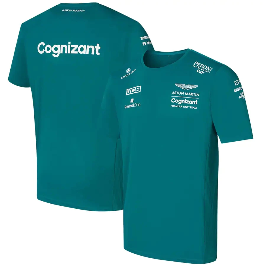 

Official Website New Aston Martin Cognisant F1 2022 Official Team T-shirt Uniform Jersey Formula One Racing Suit Fan Party Tees