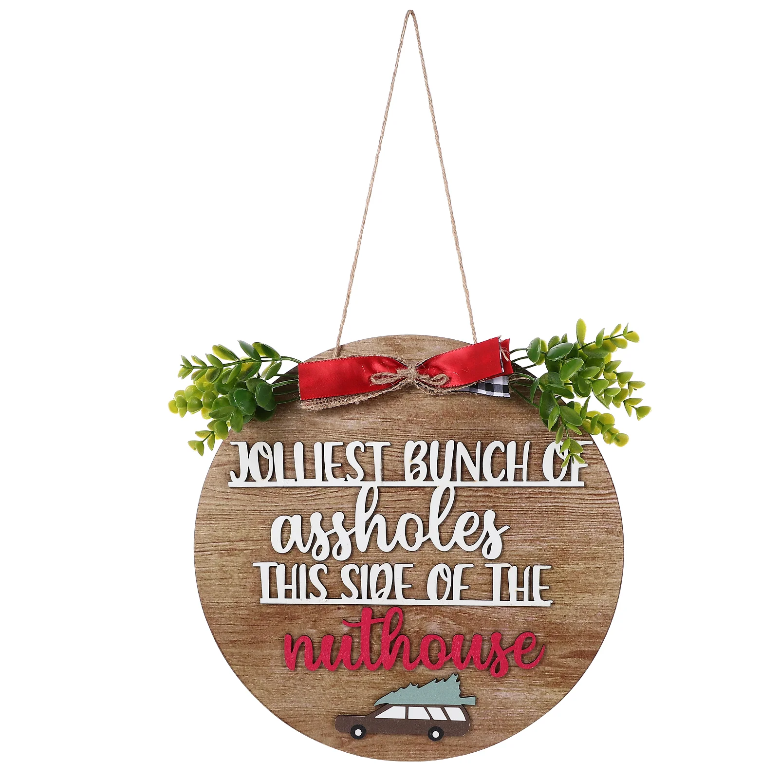 

Merry Christmas Sign Xmas Hanging Doorplate Decorations Ornaments Listing Festive