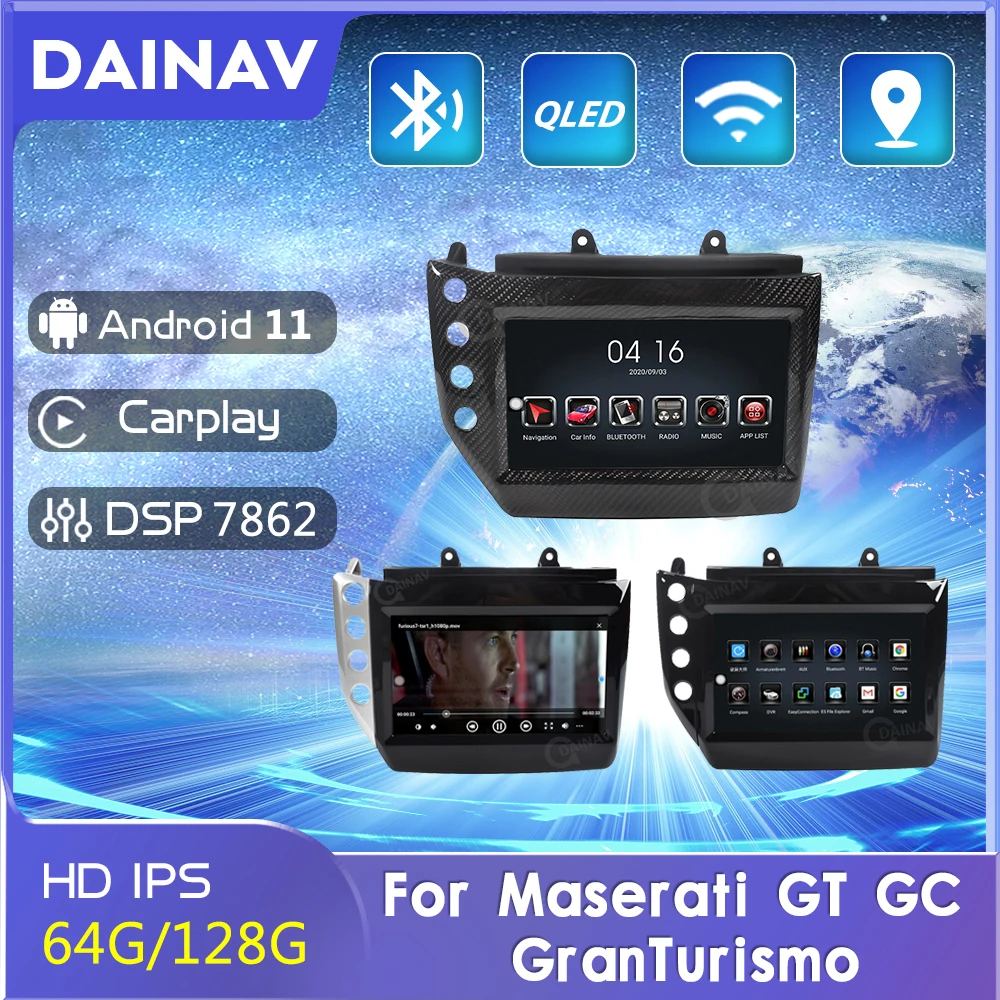 

For Maserati GT GC GranTurismo 2007-2017 Car Android Radio Tape Rrecorder Stereo Receiver Autoradio Head Unit Video Player GPS