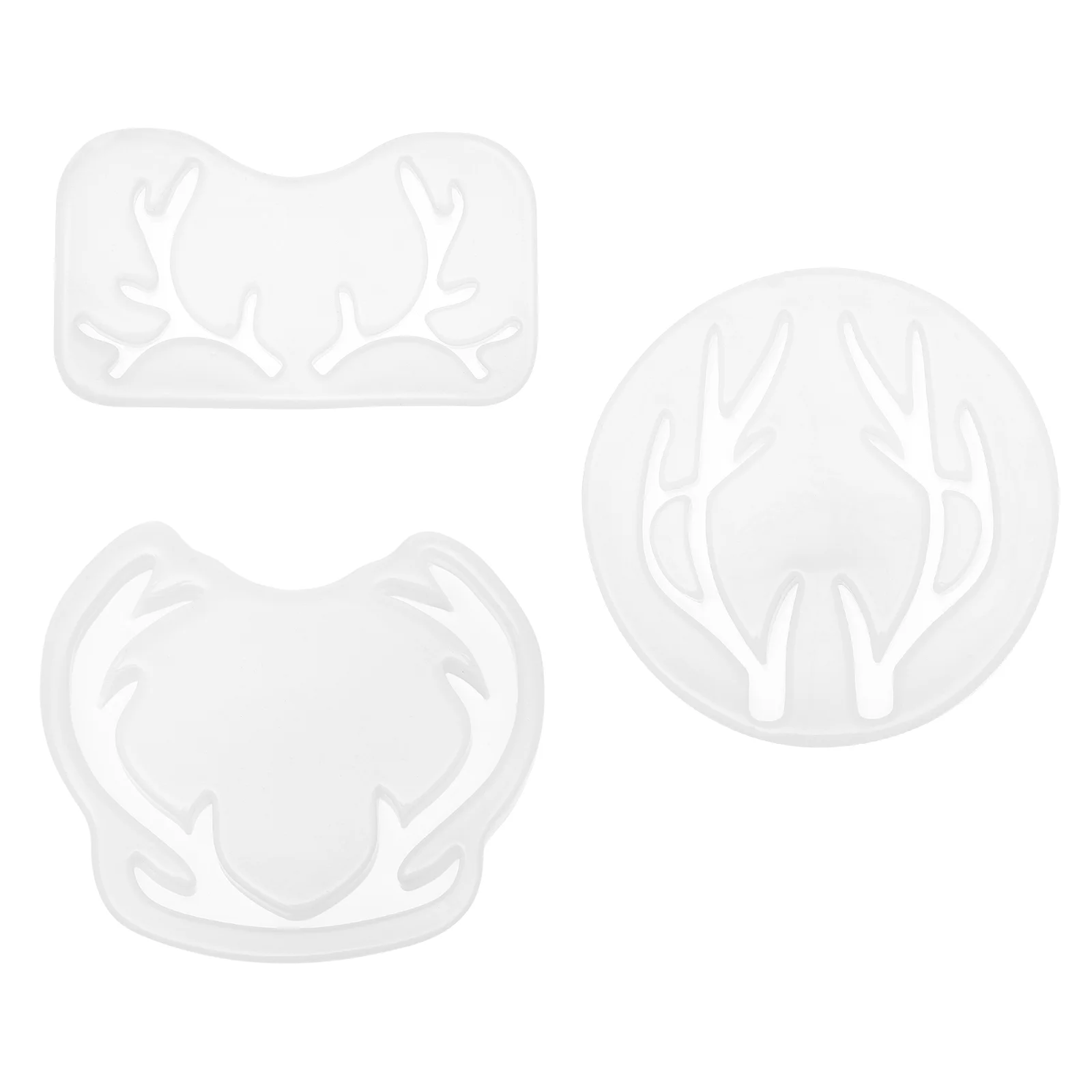 

Mold Diy Pendant Molds Jewelry Silicone Tool Necklace Decorating Cake Fondant Chocolate Making Deerhorn Elk Epoxy