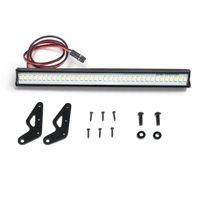 150mm 36 led light bar roof lamp lights for axial scx10 90046 jeep wrangler body 110 rc crawler car upgrade parts