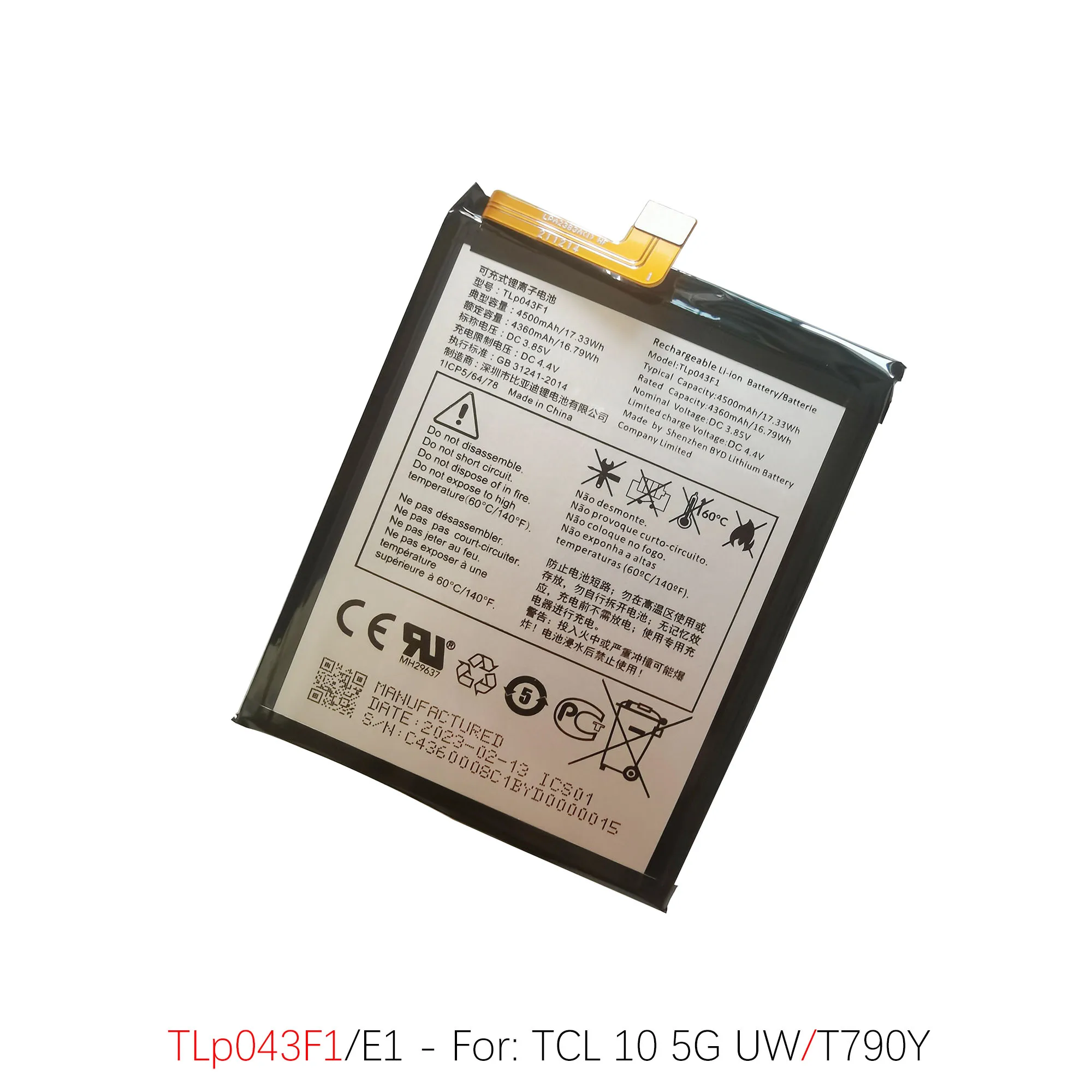 TLp030EC TLp034B2 TLp038DA Аккумулятор для TCL TLp049B7 10L 10SE Y910 One Touch 10Pro 20Pro TLp038E1 TLp043D7 TLp043F1