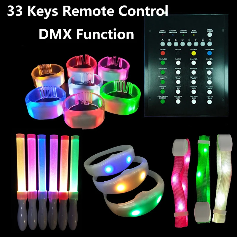 100/500/3000 шт./партия светодиодные браслеты из ТПУ