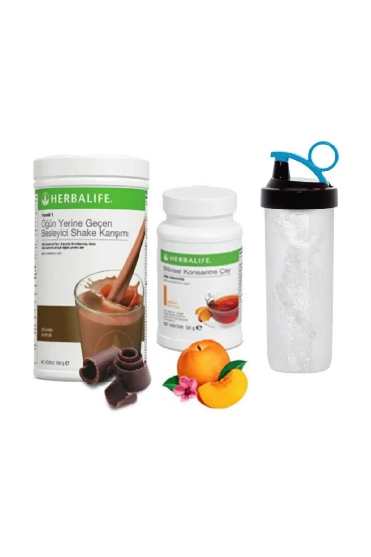 

Economical Set ( Shake Chocolate 550G-Tea Peach Flavored 50G) Shaker Gift