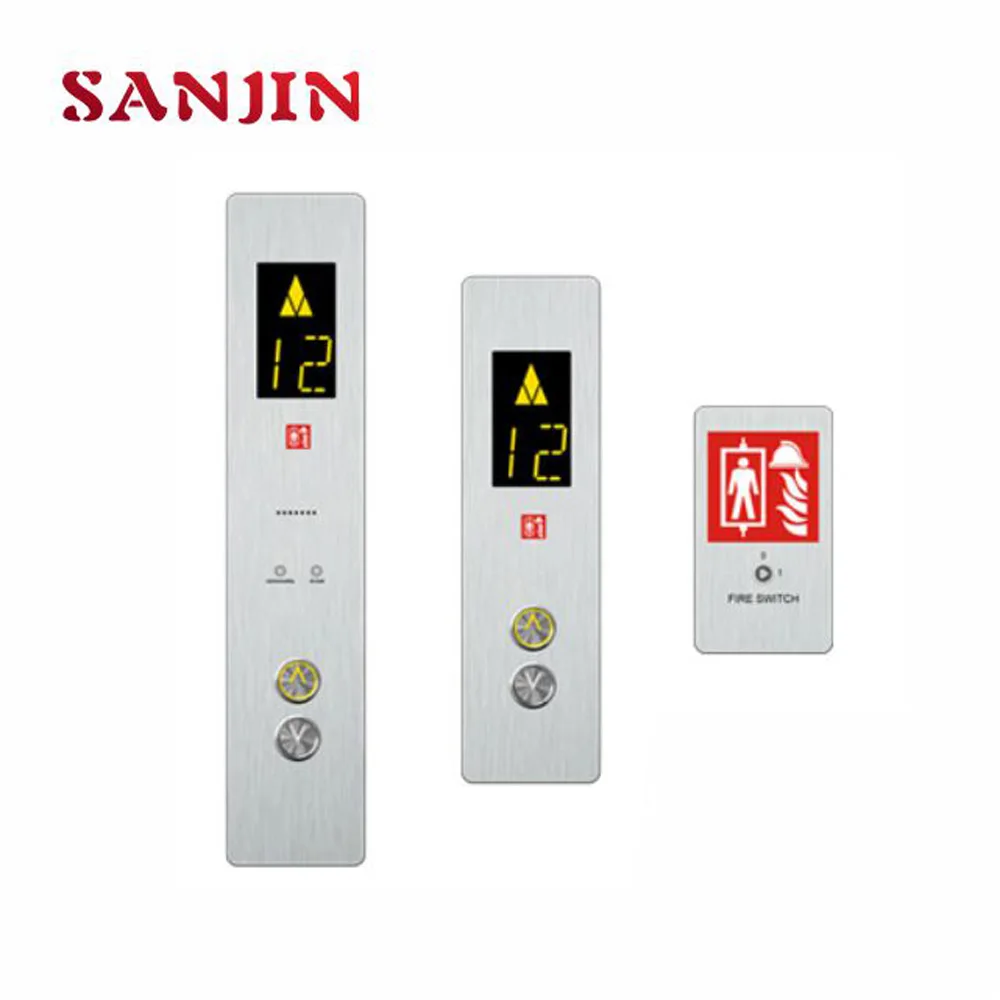 SANJIN OEM Elevator Control Box Series Waterproof Button Cop Lop BXK481 1PCS