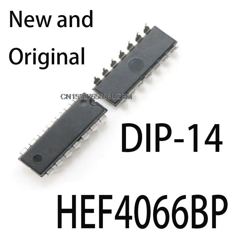 10 шт. новые и оригинальные DIP-14 4066 DIP14 HEF4066 DIP HEF4066BP