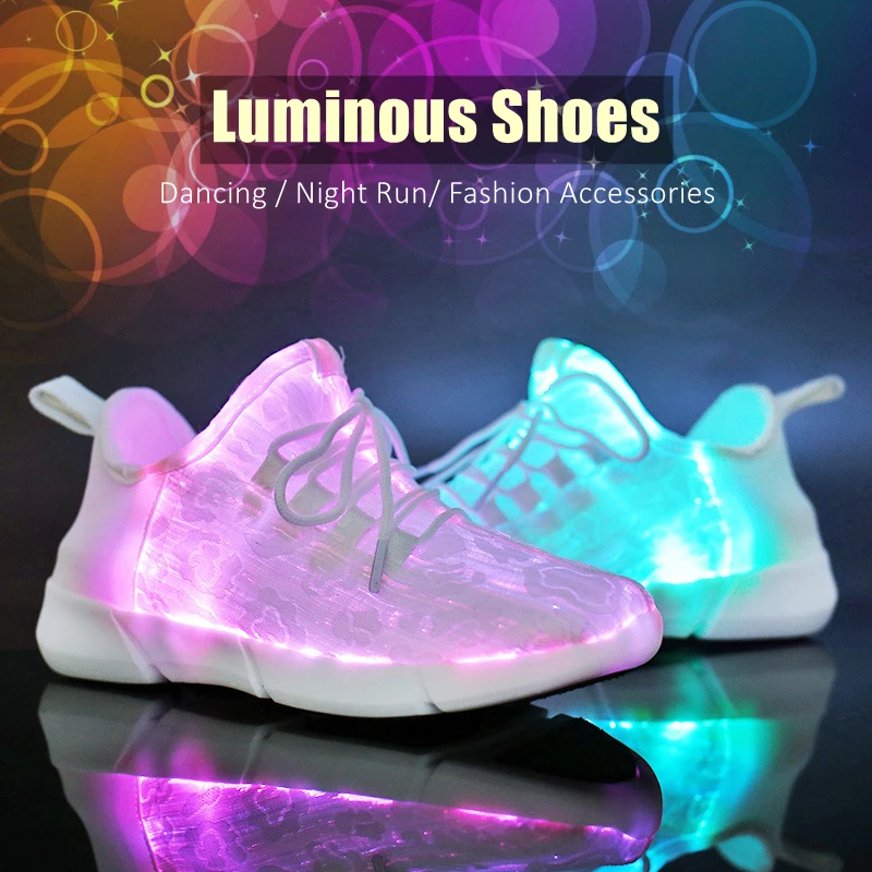 Fashion Luminous Sneaker Gym Casual LED Light Shoes Night Run Sport Accessories Cool Weightless Dancing Wear for Trendsetters