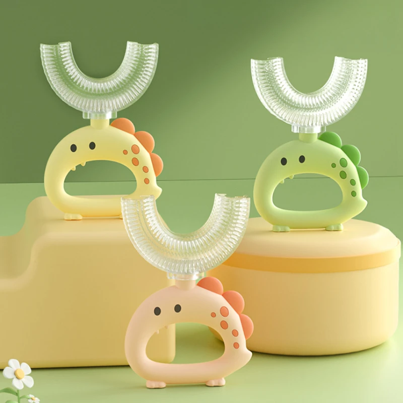 

Зубная щетка U-образной формы для детей 2-12 лет