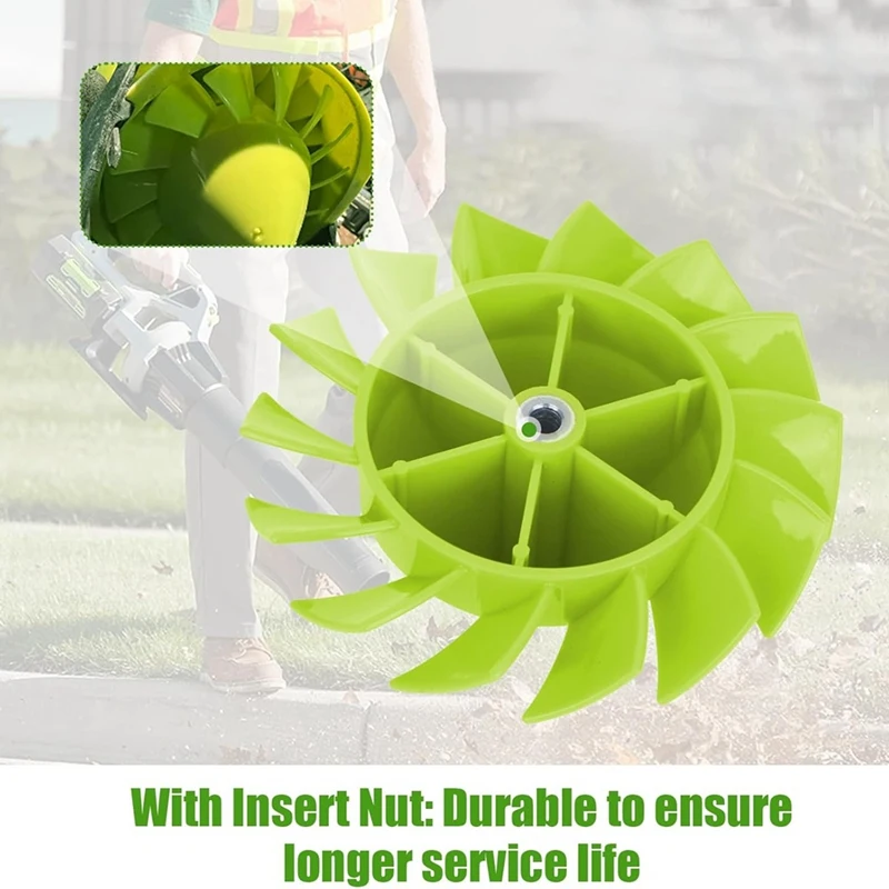 2 шт. лопасти вентилятора 529437004 для Ryobi 18 в P2108 P21081 и 529437003 529437001