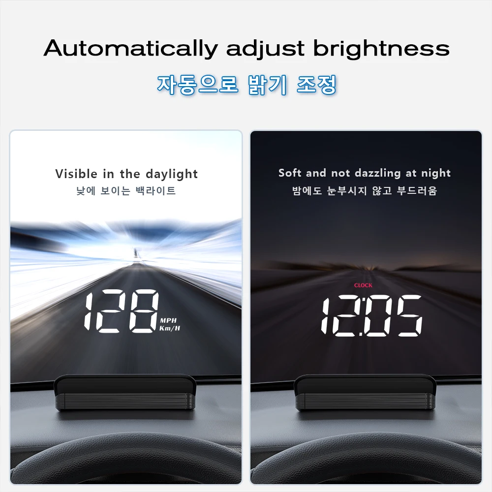 wyobd m5 hud head up display obd2 on board computer windshield projector car digital display speedmeter aoto accessories free global shipping