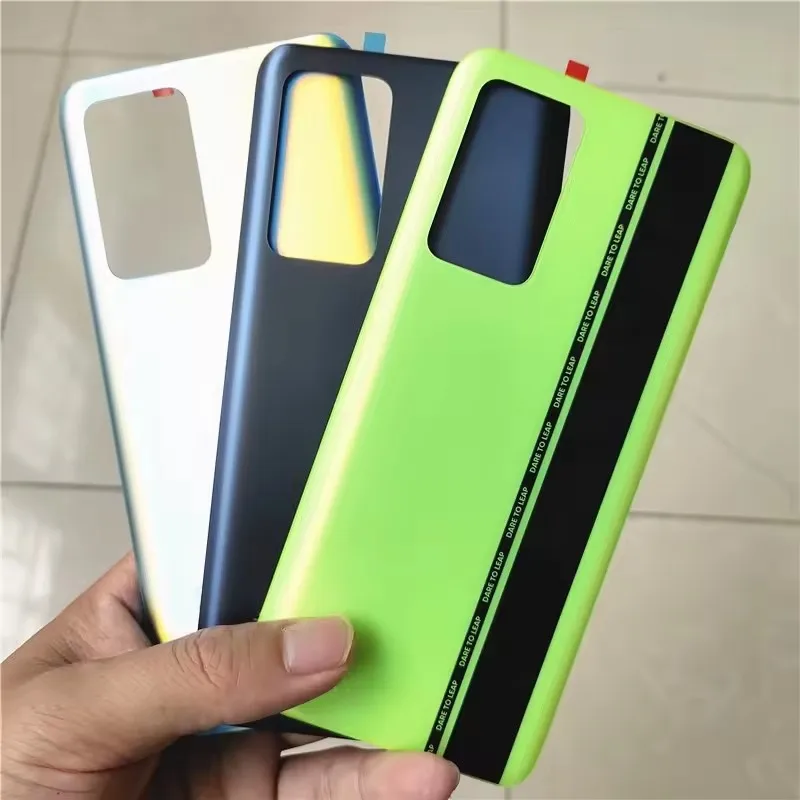Фото Задняя стеклянная панель крышки аккумулятора для Realme GT Neo2 Neo 2, замена задней крышки корпуса + клейкая наклейка №2