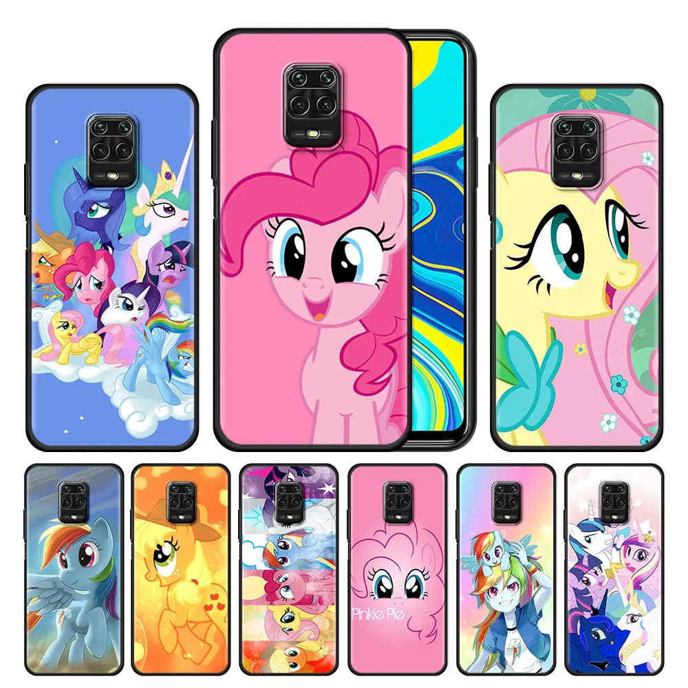 

Phone Case Cover for Xiaomi Redmi Note 10 11 Pro Mi 11 Lite 11T 10T 11S 9T 5G 10S Protection Coque My Little Pony Horse Pink