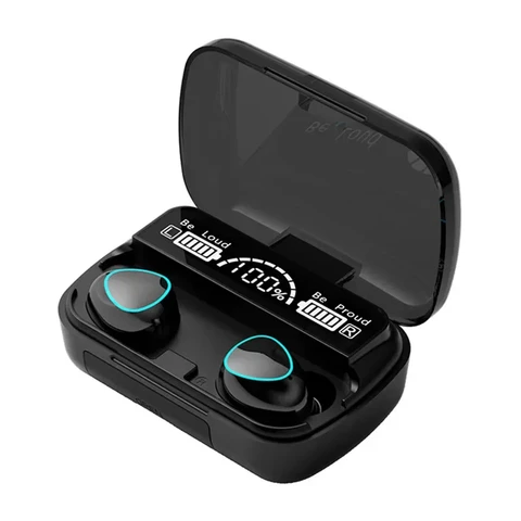 Беспроводные водонепроницаемые наушники Bluetooth с зарядным чехлом