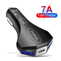 usb type c car charger qc 3 0 30w 7a pd fast charging car phone charger for iphone 12 13 pro xiaomi mi 11 huawei p40 p30 samsung