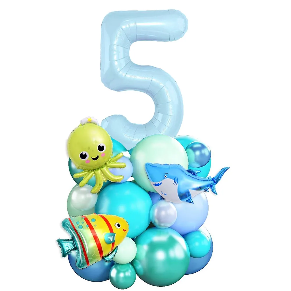 

Набор воздушных шаров CatchMyParty "Под морем"