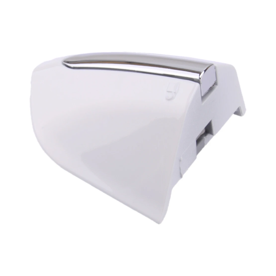 Передняя флейта крышка ключа ободок подходит для Ford Fusion Edge 2013-2019 2020 белая с