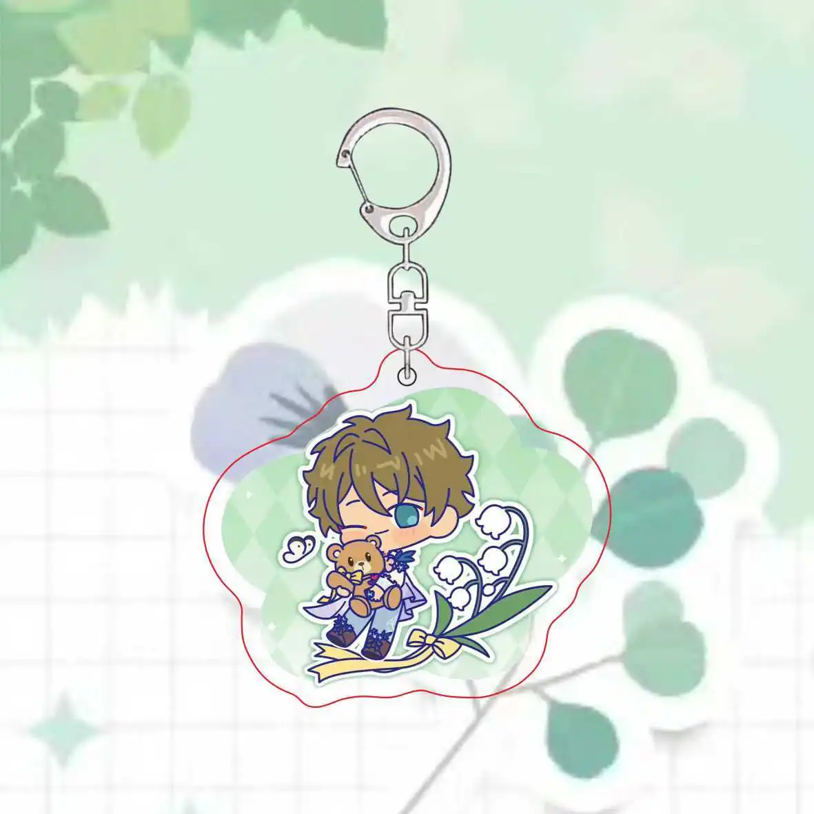 Цепочка для ключей Shinkai Kanata Sena Izumi мужчин и женщин модный акриловый брелок со