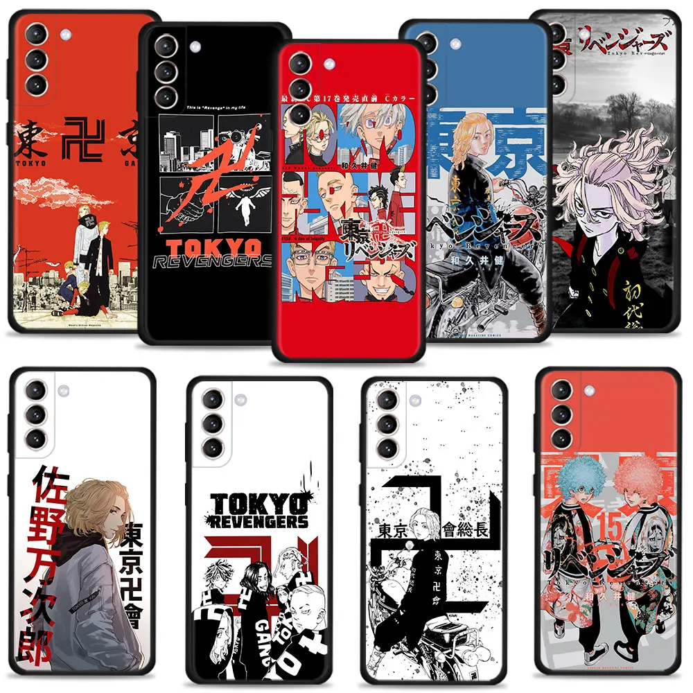 

For Samsung Galaxy S9 S20 FE 2022 S8 S21 Plus S10e S7 S10 S22 Ultra 5G Covers TPU Anime tokyo revengers Case