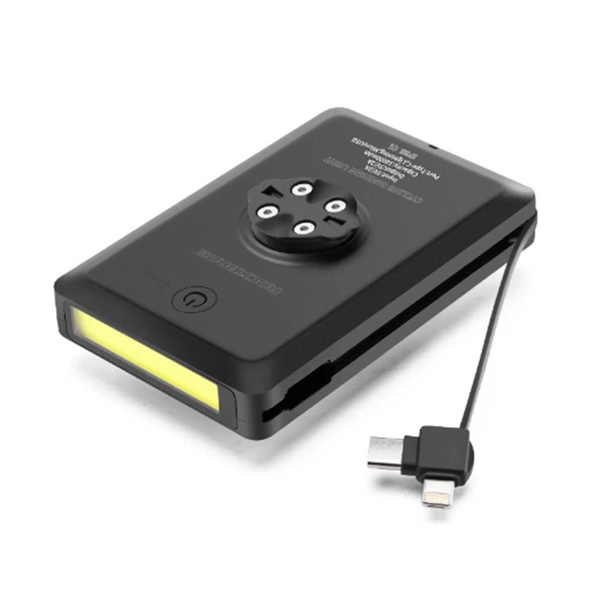 ROCKBROS Велосипедный фонарь Универсальный кронштейн Garmin Gopro Powerbank