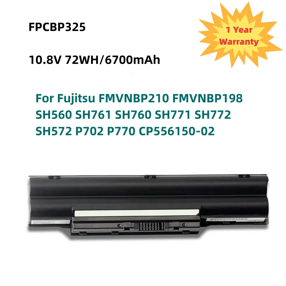 Аккумулятор FPCBP325 для Fujitsu FMVNBP210 FMVNBP198 SH560 SH761 SH760 SH771 SH772 SH572 P702 P770