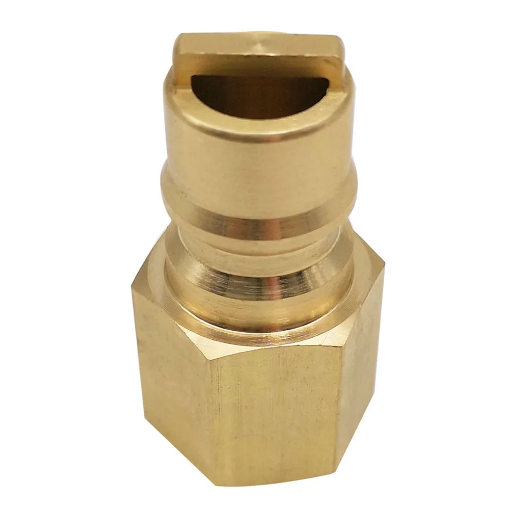 

Connector Propane Quick 3/8 Inch Brass Brass Plug Coupling Connection For Low-pressure Gas Tank Quick Propane Gas Hose Practical