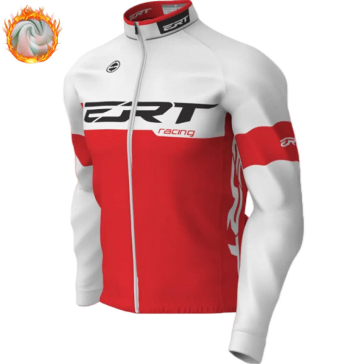 

Brazil ERT Winter Cycling Jacket Fleece Thermal Long Sleeve Bicycle Clothing Outdoor Wind Warm Jersey Coat MTB Bike Racing Suit