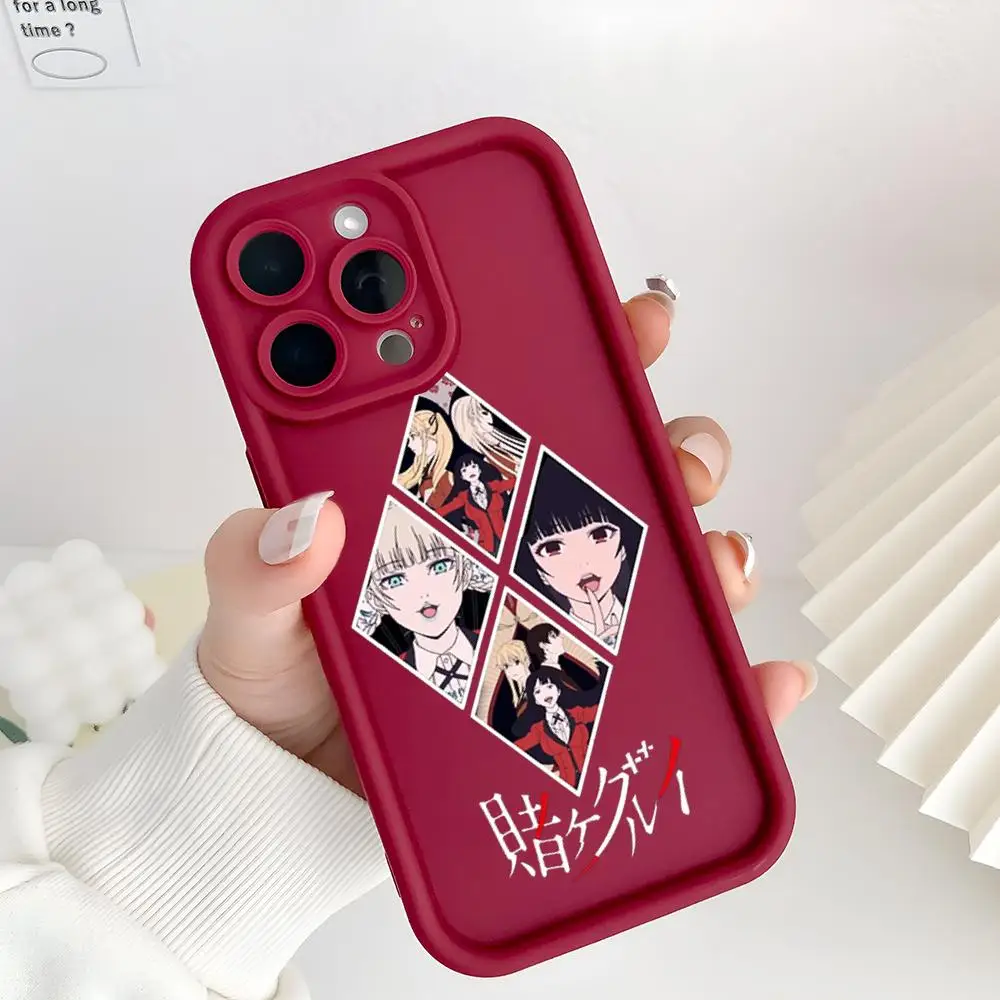 Чехол для телефона с японским аниме Kakegurui Jabami Y-Yomeko MINISO лестница глаз Iphone 11 12 13 14 15 16