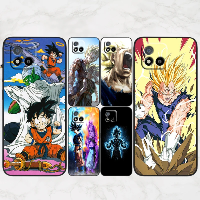 

Goku dragon ball animation For OPPO Realme Narzo 50A 50i 30 20 C15 Q3 8i 8 7i 7 Global 6 5 Pro 5G Black Phone Case Fundas Capa