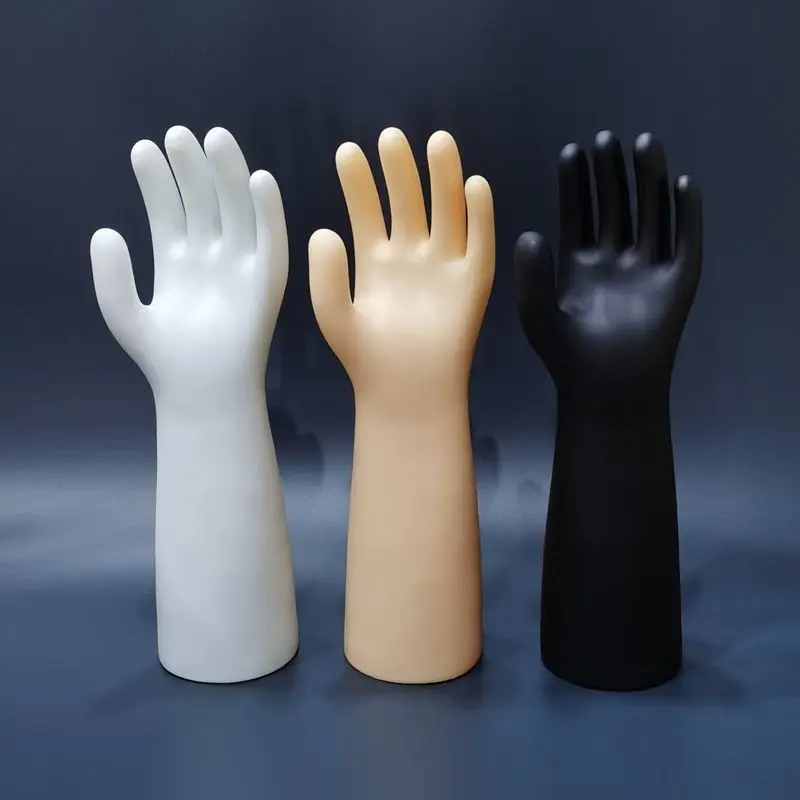 Пара мужских моделей рук ПВХ эмалевые искусственные руки 35 см высокие