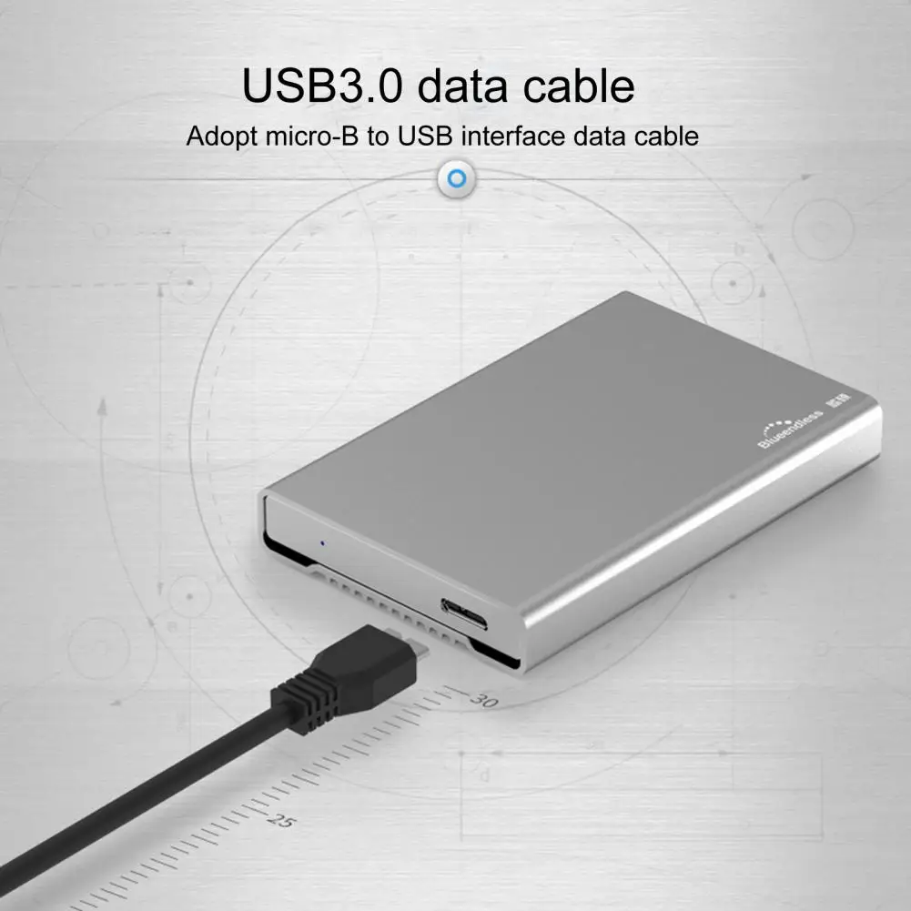 

Drive Enclosure Portable Portable Intelligent Sleep External USB Hard Drive Disk Case for Office HDD Case HDD Enclosure