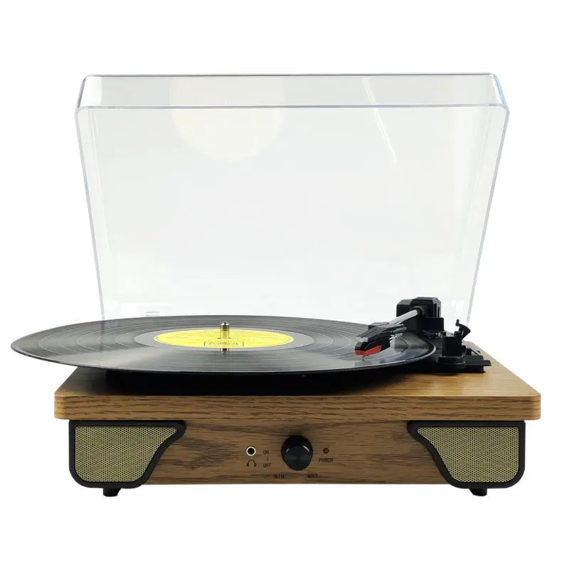 

Cd Player Hifi New Vintage Vinyl Record Player Home Bluetooth Gramophone Desktop Living Room Record Player Built-in Audio