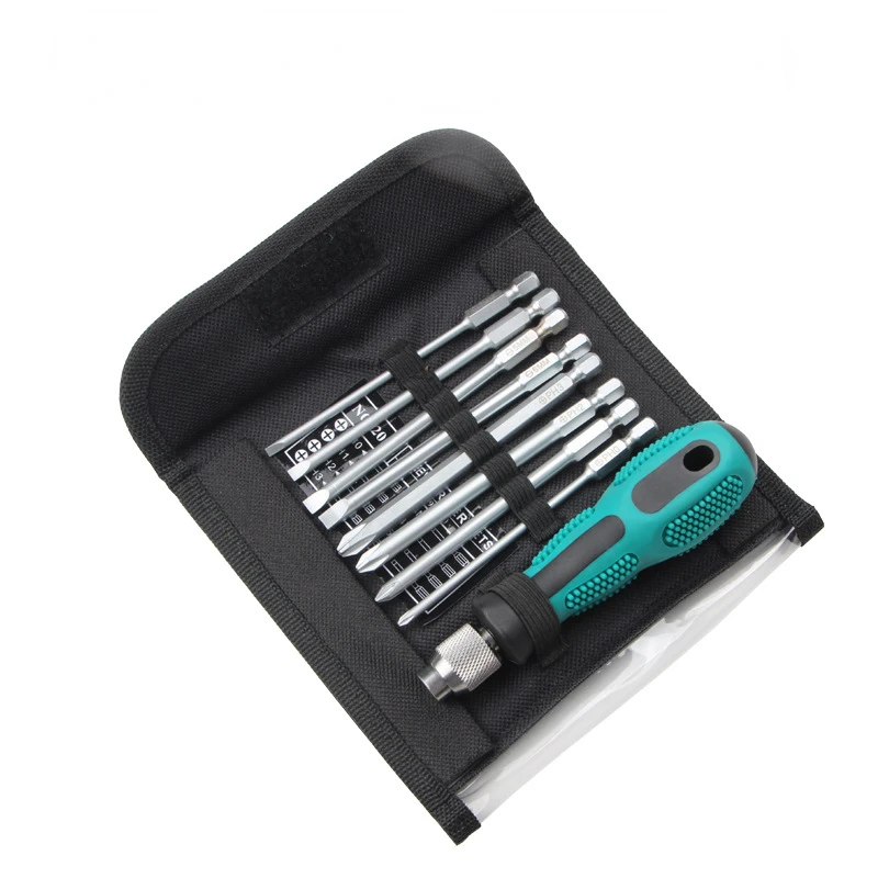 

9 Pcs Screwdriver Sets Professional Screwdriver Repair Tool Phillips / Slotted Screwdriver with Magnetic Bits Hand Tools
