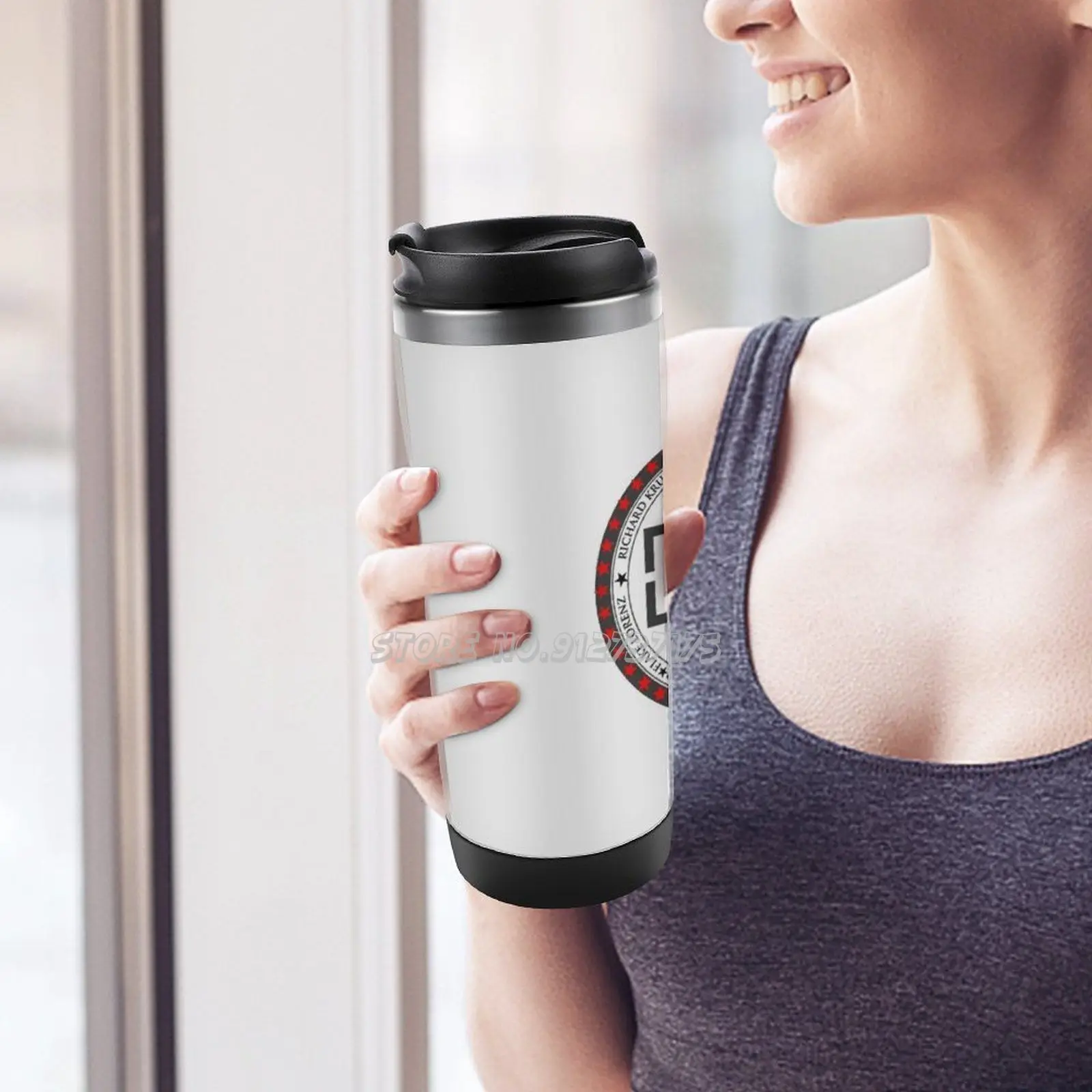 Логотип круглая рамма фотография чай кофе бутылка для воды кофейная чашка Rammstein