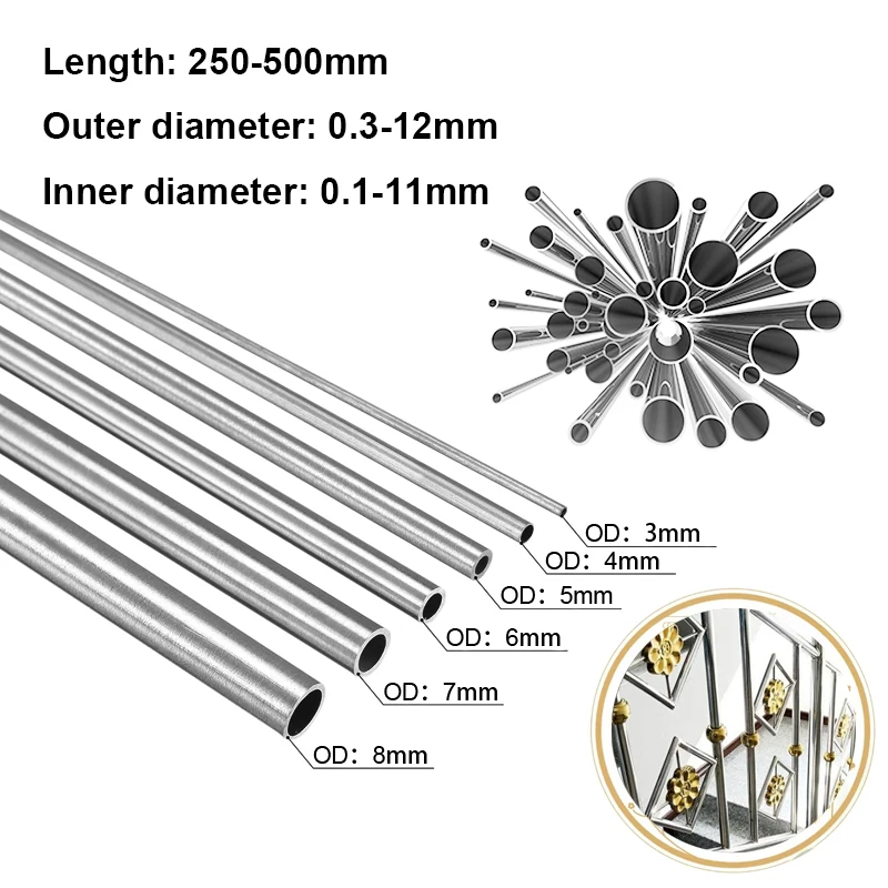 

Капиллярные трубки из нержавеющей стали 304