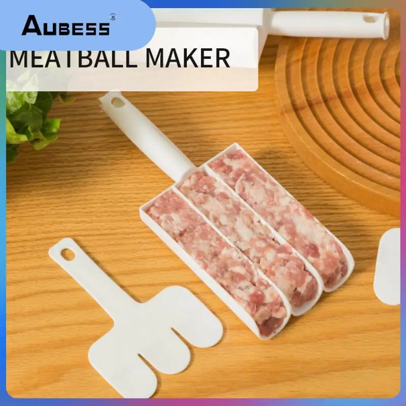 

2/4/5PCS Plastic Meatball Maker Set Fried Fish Beaf Meat Newest Meatball Maker Convenient Portable Kitchen Gadgets Hot Wholesale