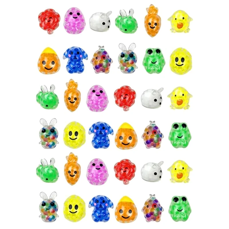 

Lovely Animal Decompression Balls Soft Vent Toy Stretchy for Autisms Kids