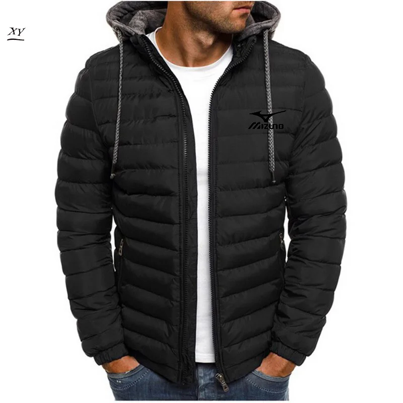 2023 Men's Jacket Fashion Autumn Winter Leisure Street Hoodie Jacket Men's Waterproof Jacket Men's Windbreaker Jacket Men's Jack
