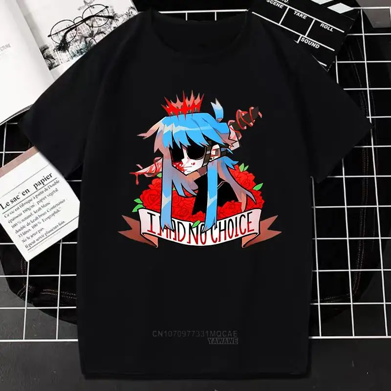 Game Sally Face TShirt Kawaii Harajuku Cartoon Tops Women Men Fashion Casual Short-sleeve Tee Oversized T Shirt Ropa Hombre