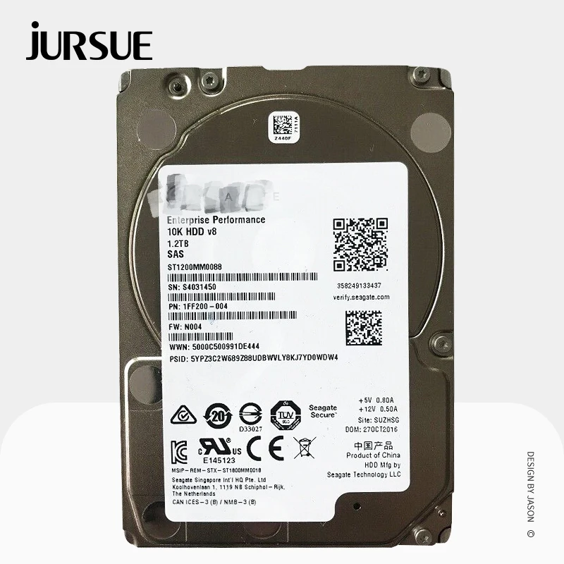 

Для ST600MP0006 SEAGATE 600 ГБ 12Gbs 256 Мб 15K 2,5 ''SAS жесткий диск 100% оригинал
