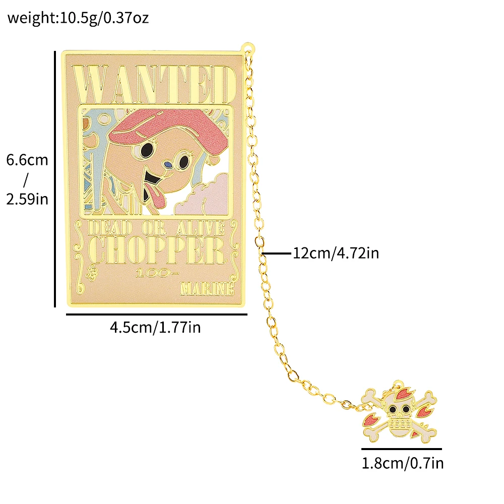 

Металлические закладки MINISO Luffy Zoro