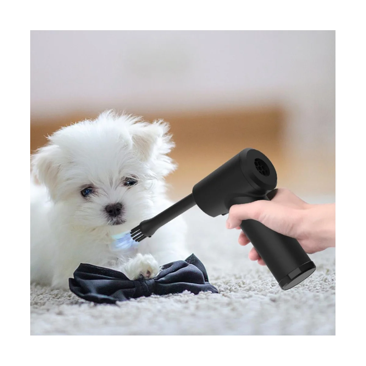

Wireless Air Duster 6000MAh USB Rechargable Compressed Air Dust Blowing for PC Laptop Car Keyboard Cleaning