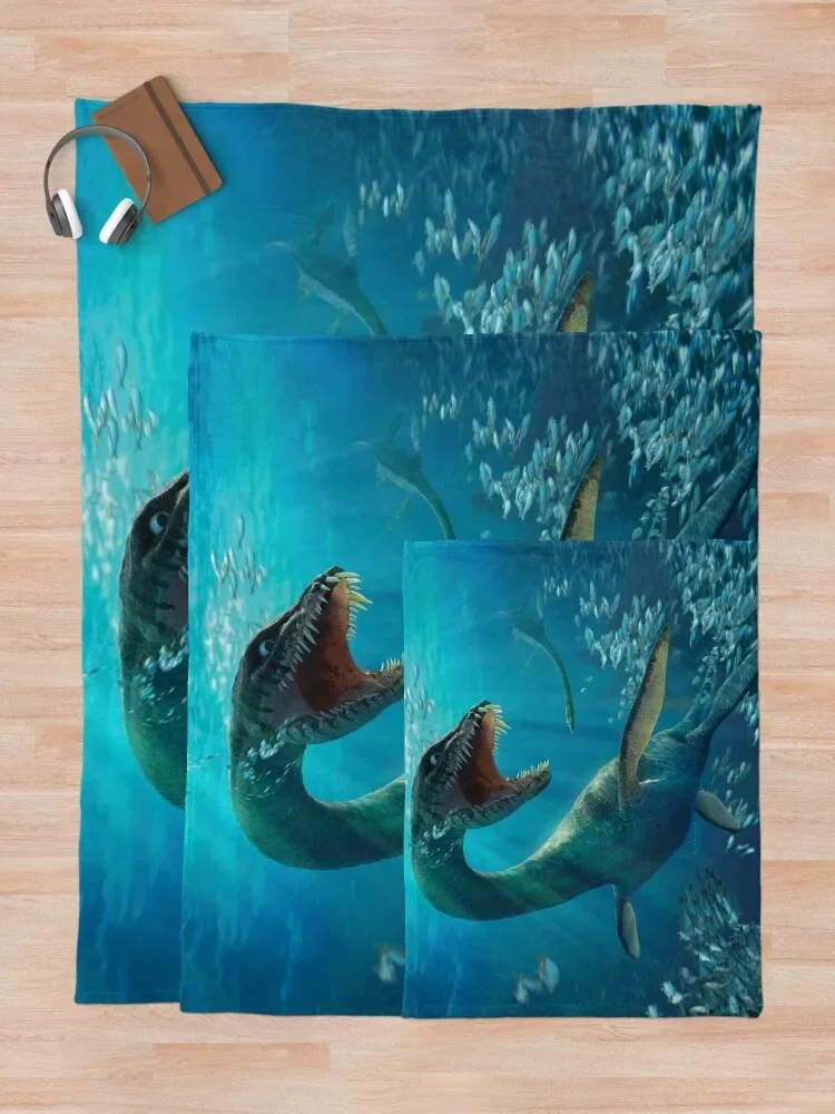 Плед Plesiosaurus одиночное тепловое одеяло для путешествий зимние одеяла детские