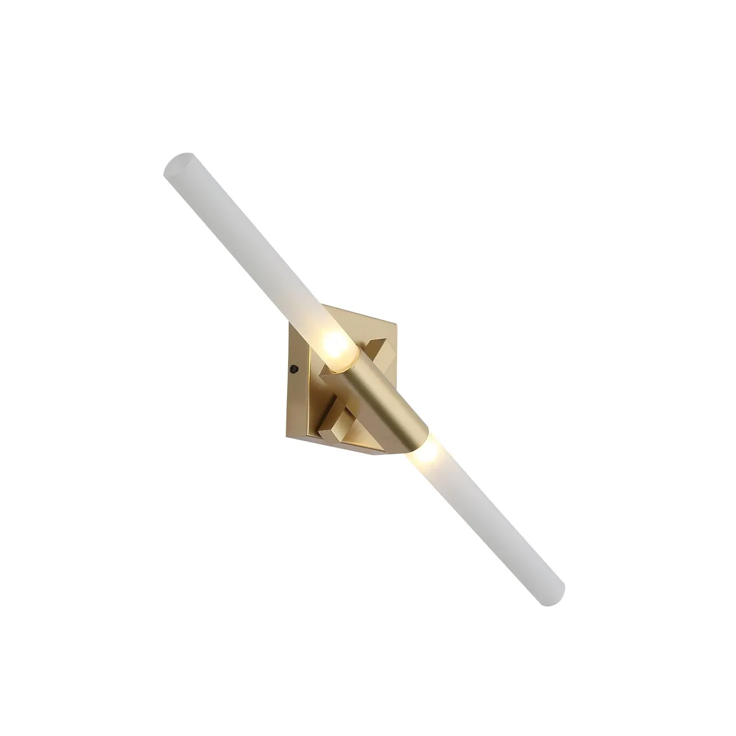 SL947.201.02 Светильник для стенной подсветки Wall St-Luce Golden/White G9 2*3W для освещения интерьера дома, украшения стенных ламп-подсвечников.
