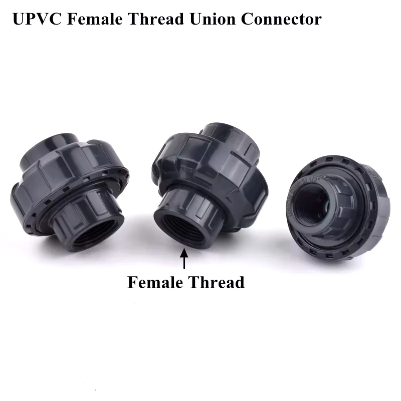 1 шт. 1/2 &quot~ 4&quot внутренняя резьба из ПВХ соединитель для водопроводной трубы