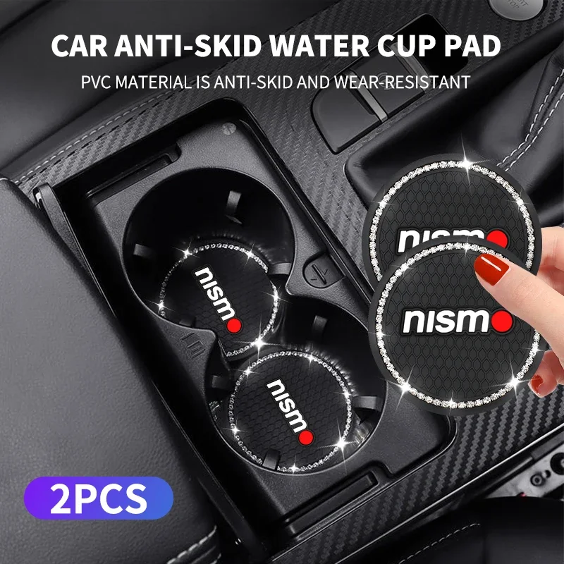 Автомобильная подставка для бутылки с водой противоскользящий коврик Nissan Nismo