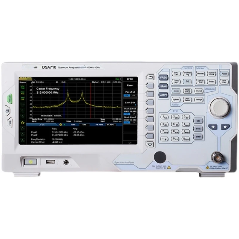 

Dsa705/710 Spectrum Analyzer 1G/1.5GHz Near-Field Probe Test